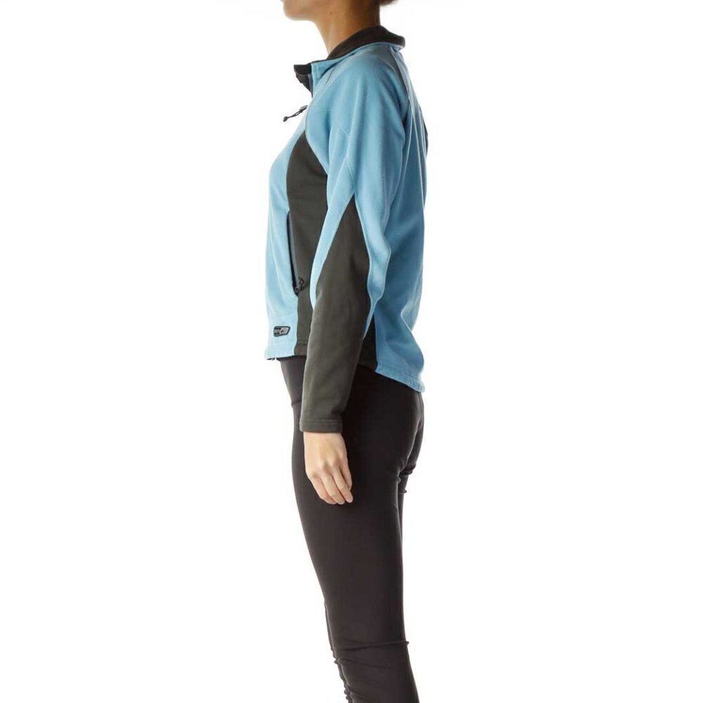 REI COOP Blue Gray Fleece - Picture 2 of 3